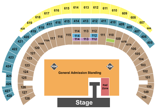 Singapore National Stadium U2 Seating Chart