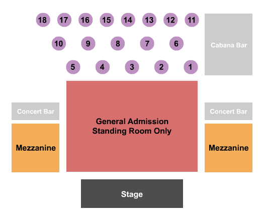 Skydeck on Broadway Hoobastank Seating Chart