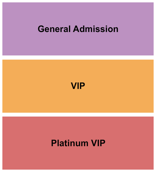 Skyline Stage At Navy Pier GA/VIP/Platinum Seating Chart