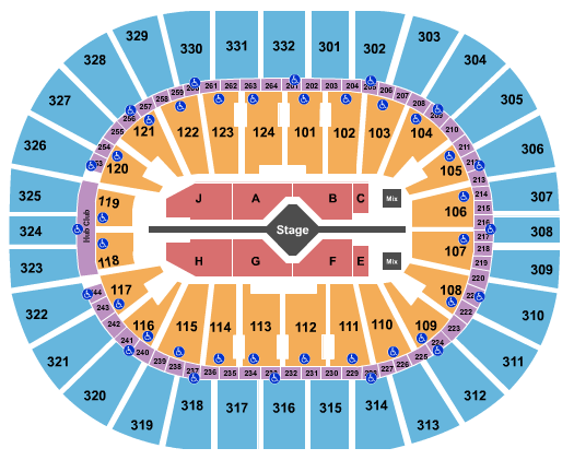 Smoothie King Center Alicia Keys Seating Chart