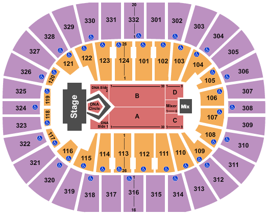 Smoothie King Center Backstreet Boys Seating Chart