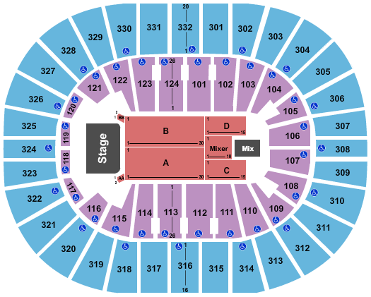 Smoothie King Center Bon Jovi Seating Chart