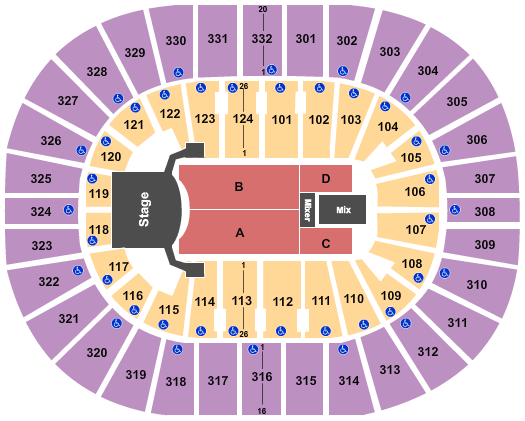 Smoothie King Center Celine Dion 2020 Seating Chart