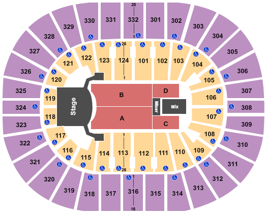 2015 Final Four Seating Chart