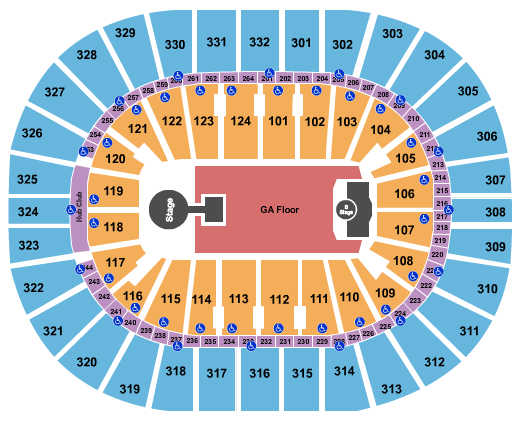 Smoothie King Center Childish Gambino Seating Chart