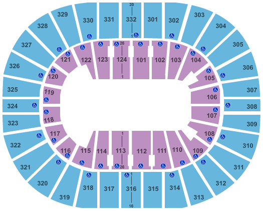 Smoothie King Center Circus Seating Chart