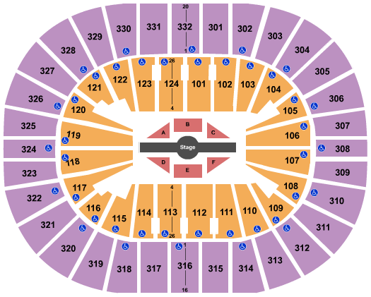Smoothie King Center Cirque - Corteo Seating Chart