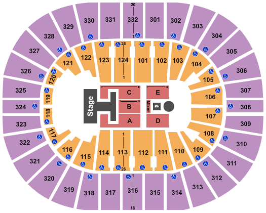 Smoothie King Center Disney Descendants Seating Chart