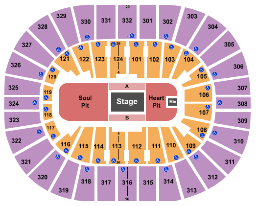 Smoothie King Center Eric Church Seating Chart