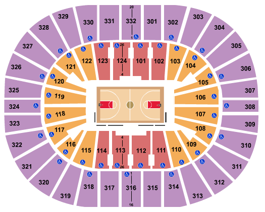 Smoothie King Center Final Four Seating Chart