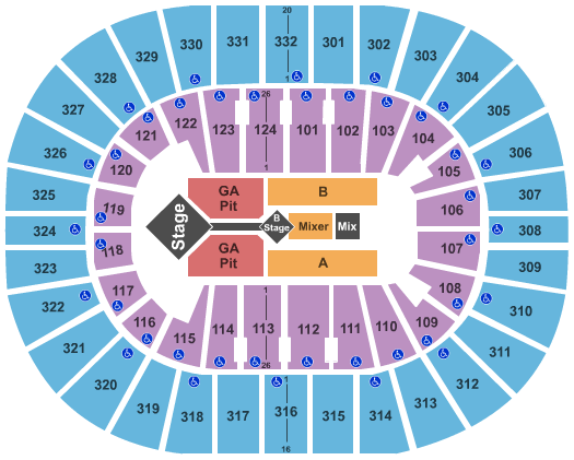 Smoothie King Center Hillsong United Seating Chart