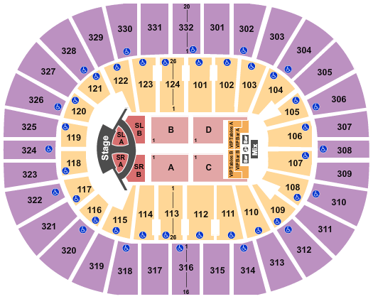 Smoothie King Center Jonas Brothers 2019 Seating Chart