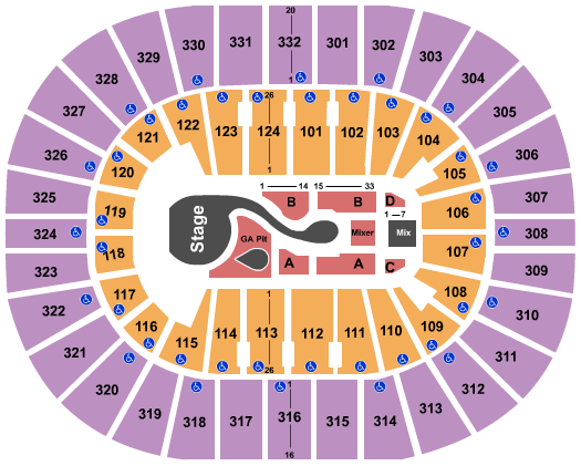 Smoothie King Center Katy Perry Seating Chart