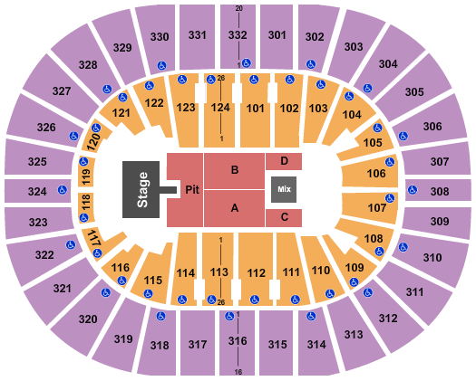 Smoothie King Center Rob49 Seating Chart