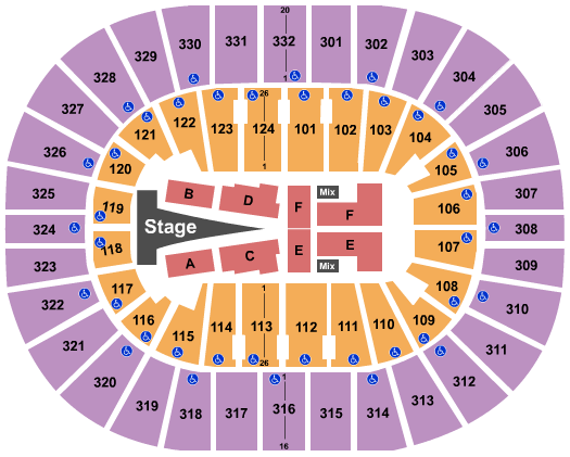 Smoothie King Center Sam Smith Seating Chart