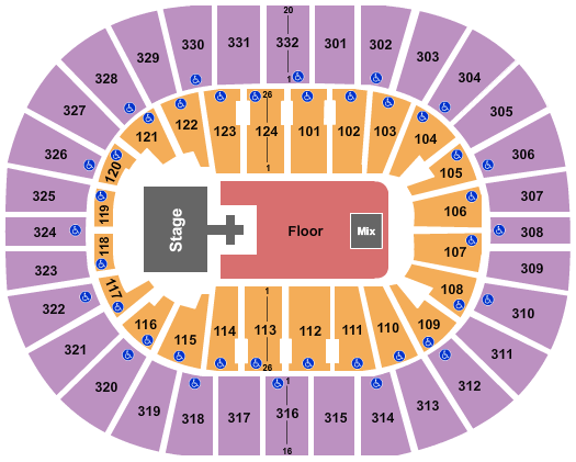 Smoothie King Center Suicideboys Seating Chart