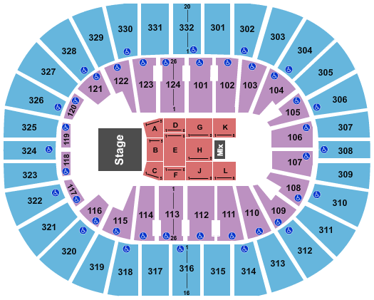 Smoothie King Center WWE Hall of Fame Seating Chart