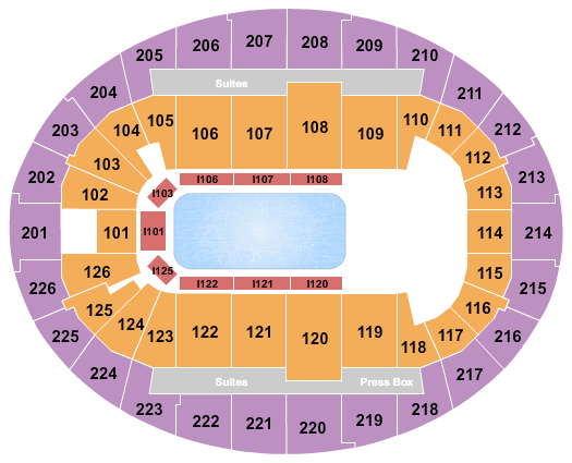 SNHU Arena Disney On Ice 2 Seating Chart