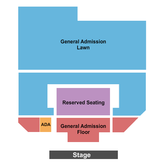 Snow Park Outdoor Amphitheater Seating Chart
