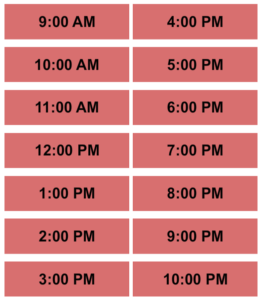 SoWa Power Station - Boston Timed Entry Seating Chart