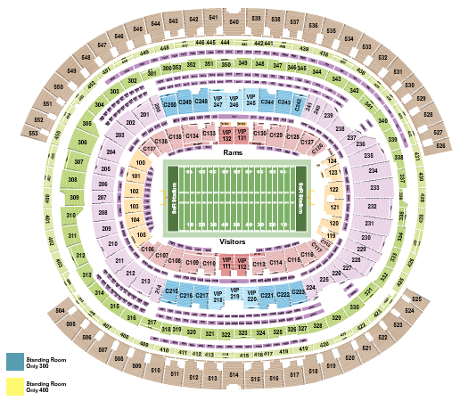 Minnesota Vikings v New Orleans Saints VIP Tickets