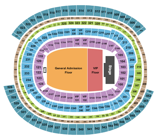 Sofi Stadium Parking Lot Map