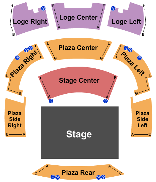 seating chart for Soka Performing Arts Center - Concert - eventticketscenter.com