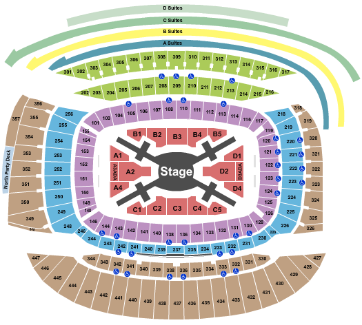 Soldier Field Seating Chart
