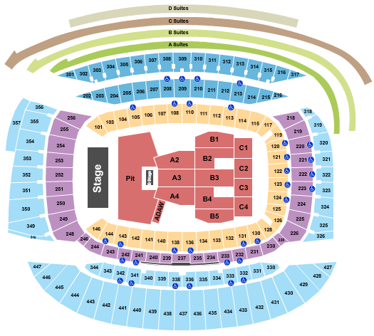 Soldier Field My Chemical Romance Seating Chart