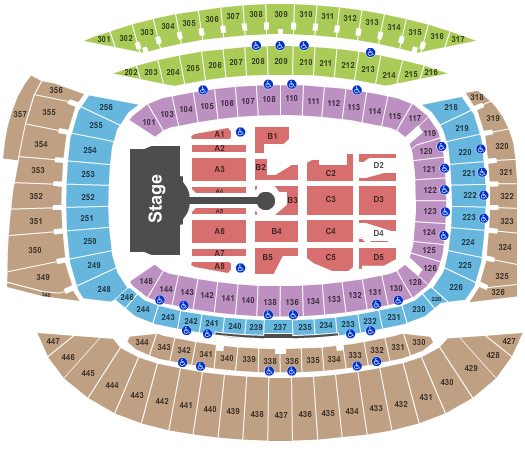 Soldier Field Coldplay Seating Chart