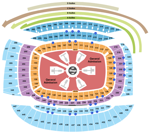 seating chart for Soldier Field - Ed Sheeran 2 - eventticketscenter.com