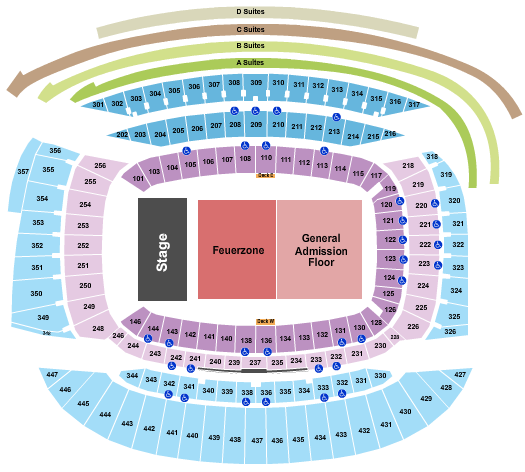 Soldier Field Rammstein Seating Chart