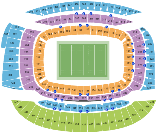 Soldier Field Rugby Seating Chart