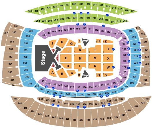 Soldier Field Taylor Swift Seating Chart