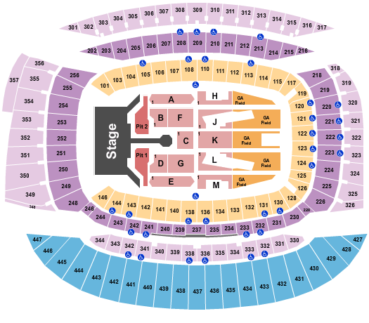 Soldier Field The Rolling Stones Seating Chart