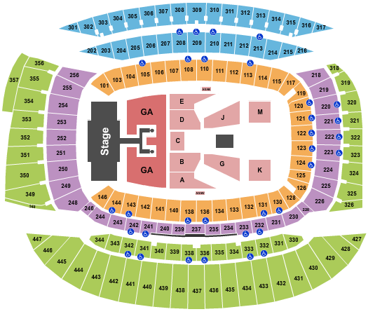 Soldier Field Luke Combs Seating Chart