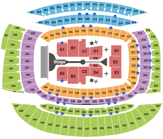 Soldier Field The Weeknd Seating Chart