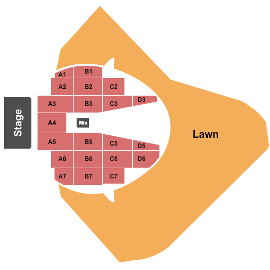 Somerset Amphitheater Seating Map