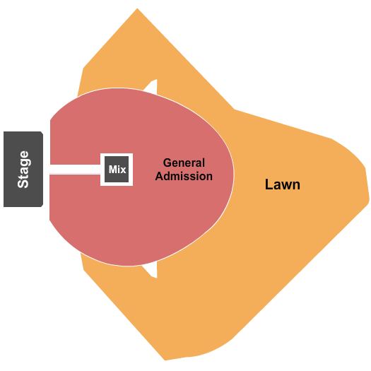 Somerset Amphitheater GA & Lawn Seating Chart