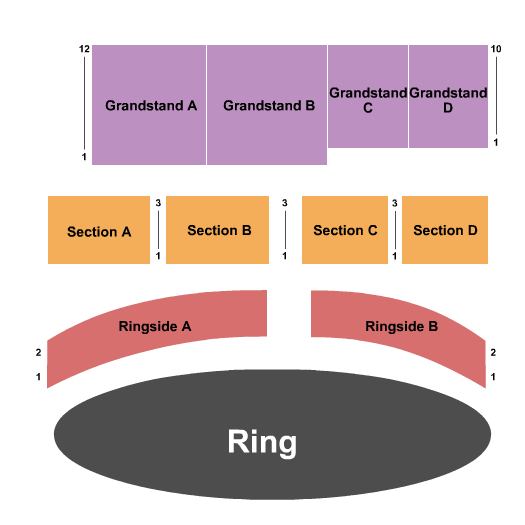 Sonoma County Fairgrounds Sylvia Zerbini Seating Chart