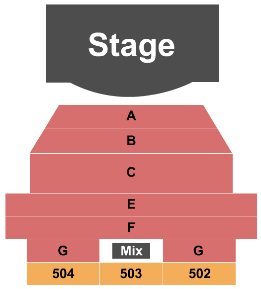 Sound Waves Seating Chart & Maps Atlantic City