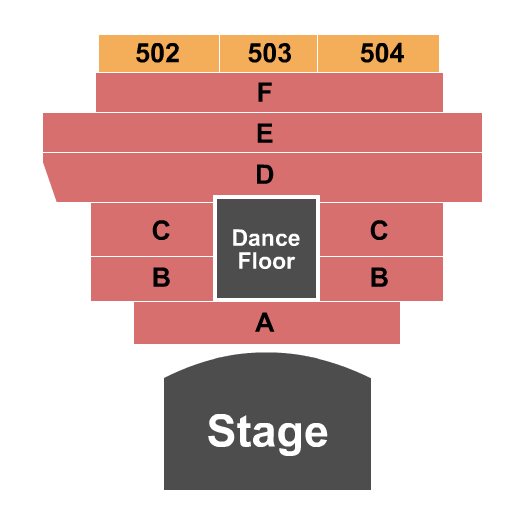 Sound Waves at Hard Rock Hotel & Casino - Atlantic City Endstage 5 Seating Chart