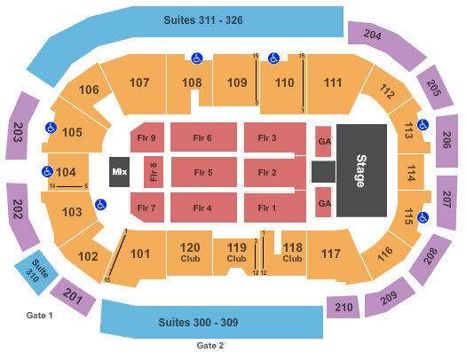 South Okanagan Events Centre Dierks Bentley Seating Chart