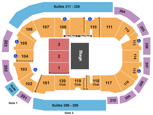South Okanagan Events Centre Johnny Reid Seating Chart