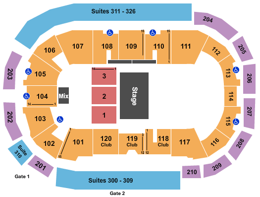 South Okanagan Events Centre Kidz Bop Live Seating Chart