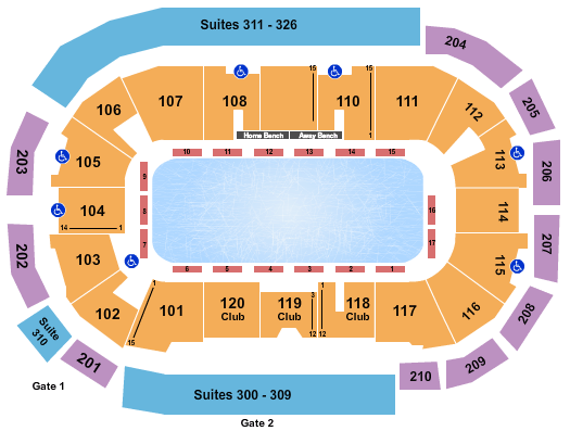 South Okanagan Events Centre Rock The Rink Seating Chart