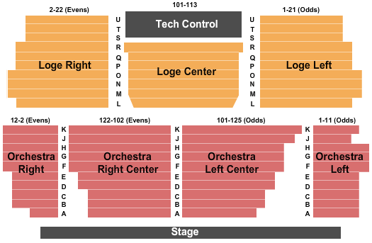 Southern Door Community Auditorium End Stage Seating Chart