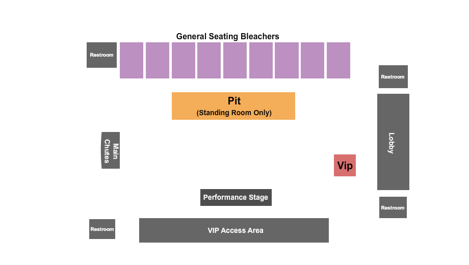 Southern Illinois Center Rodeo Seating Chart