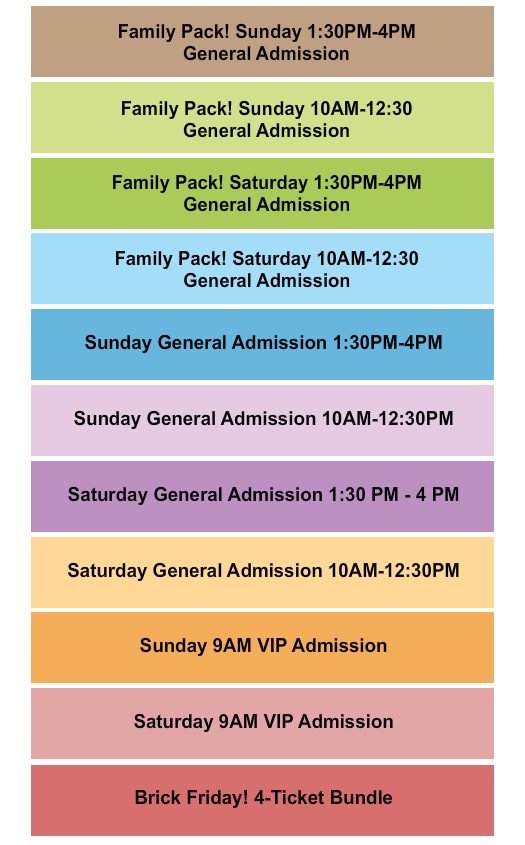 Southwest Virginia Higher Education Center GA / VIP - Multiple Times Seating Chart