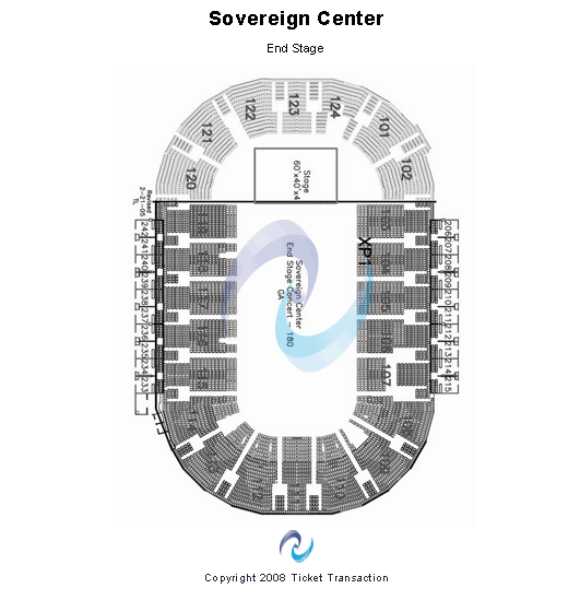 Santander Arena GA Floor Seating Chart